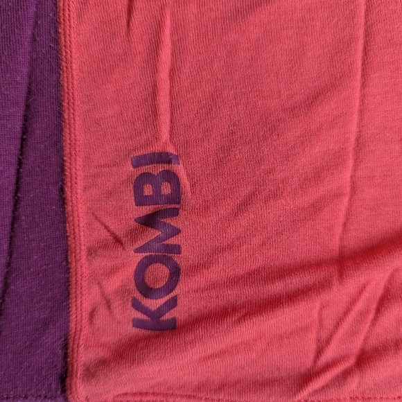 🔥$10 If Bundled🔥Kombi MerinoMix Active Tee Base Layer Coral/Purple Size M - Picture 6 of 8